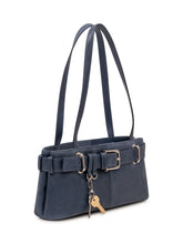 OSOI - Borsa Shoulder Brocle Mini con Fibbia - Blu - LIDIASHOPPING® - Official Website