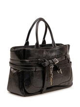 OSOI - Shoulder Brocle Bag with Belts - Black - LIDIASHOPPING® - Official Website