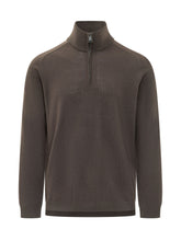 PREMIATA - Maglia a Collo Alto con Chiusura Zip - Marrone - LIDIASHOPPING® - Official Website