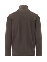 PREMIATA - Maglia a Collo Alto con Chiusura Zip - Marrone - LIDIASHOPPING® - Official Website