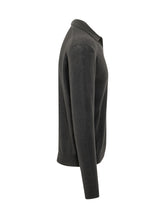 ALTEA - Polo in Maglia con Colletto Aperto - Nero - LIDIASHOPPING® - Official Website