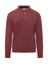 ALTEA - Polo in Maglia a Maniche Lunghe - Viola - LIDIASHOPPING® - Official Website