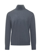 ALTEA - Maglia Dolcevita con Collo a Costine - Blu - LIDIASHOPPING® - Official Website