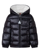 MONCLER KIDS - Piumino Mesles con Tasca sul Petto - Blu - LIDIASHOPPING® - Official Website