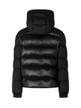 MONCLER KIDS - Giacca Hyoseris Imbottita con Cappuccio - Nero - LIDIASHOPPING® - Official Website