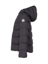 MONCLER KIDS - Beulah Padded Hooded Jacket - Blue - LIDIASHOPPING® - Official Website
