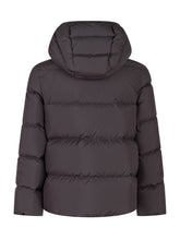 MONCLER KIDS - Giacca Beulah con Trapuntatura Orizzontale - Nero - LIDIASHOPPING® - Official Website