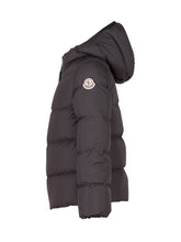 MONCLER KIDS - Giacca Beulah con Trapuntatura Orizzontale - Nero - LIDIASHOPPING® - Official Website