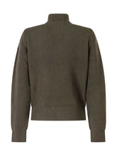 MONCLER KIDS - Cardigan a Coste con Pannello sul Petto - Verde - LIDIASHOPPING® - Official Website