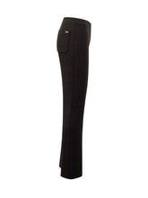 CALVIN KLEIN - Pantaloni in Maglia a Gamba Dritta - Nero - LIDIASHOPPING® - Official Website