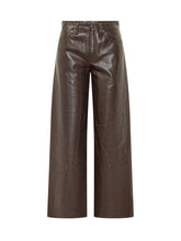 AGOLDE - Arc Wide Leg Pants - Brown - LIDIASHOPPING® - Official Website