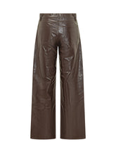 AGOLDE - Arc Wide Leg Pants - Brown - LIDIASHOPPING® - Official Website