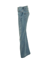 AGOLDE - Jeans Spiral con Cuciture Curve - Blu - LIDIASHOPPING® - Official Website
