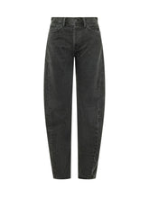 AGOLDE - Spiral Jeans with Shaped Seams - Black - LIDIASHOPPING® - Official Website