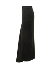 GIVENCHY - Gonna Lunga Asimmetrica con Spacco - Nero - LIDIASHOPPING® - Official Website