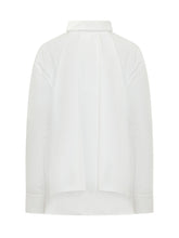 GIVENCHY - Back to Front Shirt with Front Panel - White - LIDIASHOPPING® - Official Website