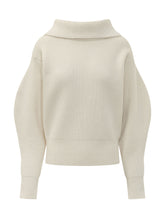 GIVENCHY - Pullover con Collo Alto e Maniche Voluminose - Bianco - LIDIASHOPPING® - Official Website