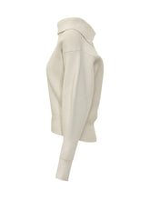 GIVENCHY - Pullover con Collo Alto e Maniche Voluminose - Bianco - LIDIASHOPPING® - Official Website
