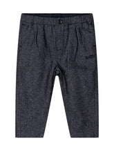 EMPORIO ARMANI BOY - Pantalone con Pince e Motivo Chevron - Blu - LIDIASHOPPING® - Official Website