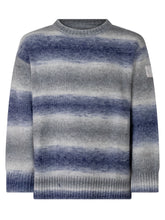 EMPORIO ARMANI BOY - Pullover Girocollo a Righe Sfumate - Blu - LIDIASHOPPING® - Official Website