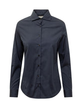 XACUS - Camicia Classica con Colletto Italiano - Blu - LIDIASHOPPING® - Official Website