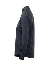 XACUS - Camicia Classica con Colletto Italiano - Blu - LIDIASHOPPING® - Official Website