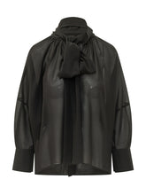 LE SULLY STUDIO - Shirt with Bow Collar - Black - LIDIASHOPPING® - Official Website