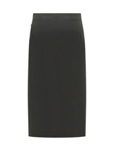 LE SULLY STUDIO - Gonna a Tubino con Zip Centrale - Nero - LIDIASHOPPING® - Official Website