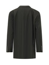 LE SULLY STUDIO - Blazer Doppiopetto con Revers Ampi - Nero - LIDIASHOPPING® - Official Website