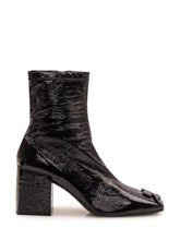 COURREGES REEDITION - Stivaletti Reedition con Tacco Largo - Nero - LIDIASHOPPING® - Official Website