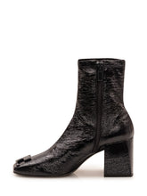COURREGES REEDITION - Stivaletti Reedition con Tacco Largo - Nero - LIDIASHOPPING® - Official Website