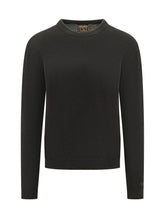 WOOLRICH - Maglia Girocollo in Lana - Nero - LIDIASHOPPING® - Official Website