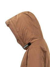 WOOLRICH - Artic Parka with Hood and Applied Pockets - Brown - LIDIASHOPPING® - Official Website