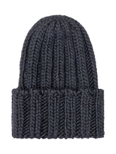 WOOLRICH - Berretto Chunky a Coste - Nero - LIDIASHOPPING® - Official Website