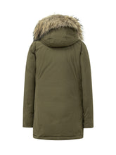 WOOLRICH - Luxury Arctic Parka with Fur Trim - Green - LIDIASHOPPING® - Official Website