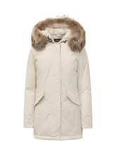 WOOLRICH - Luxury Arctic Parka with Fur Trim - White - LIDIASHOPPING® - Official Website