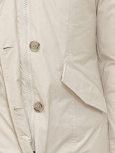 WOOLRICH - Luxury Arctic Parka with Fur Trim - White - LIDIASHOPPING® - Official Website