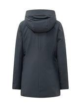 WOOLRICH - New Firth Hooded Down Parka - Blue - LIDIASHOPPING® - Official Website