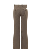 NINE:INTHE:MORNING - Pantaloni Paolina Bootcut - Marrone - LIDIASHOPPING® - Official Website