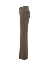 NINE:INTHE:MORNING - Pantaloni Paolina Bootcut - Marrone - LIDIASHOPPING® - Official Website