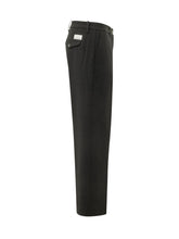 NINE:INTHE:MORNING - Pantaloni Seraphine Slim con Piega Frontale - Nero - LIDIASHOPPING® - Official Website