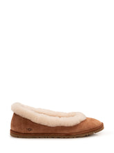 UGG - Zora Ballet Flat with Soft Trim - Brown - LIDIASHOPPING® - Official Website