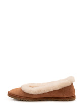 UGG - Zora Ballet Flat with Soft Trim - Brown - LIDIASHOPPING® - Official Website