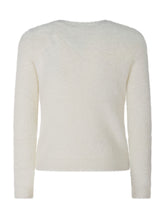 GUESS KIDS - Maglia Girocollo con Lettering in Paillettes - Bianco - LIDIASHOPPING® - Official Website