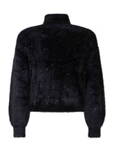GUESS KIDS - Maglia a Collo Alto con Paillettes - Nero - LIDIASHOPPING® - Official Website