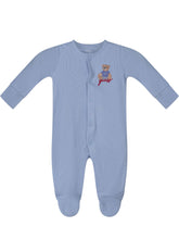 GUESS KIDS - Tutina con Ricamo Orsetto - Blu - LIDIASHOPPING® - Official Website