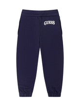 GUESS KIDS - Jogger Trousers with Drawstring - Blue - LIDIASHOPPING® - Official Website