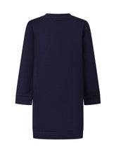 GUESS KIDS - Abito a Maniche Lunghe con Cuori Applicati - Blu - LIDIASHOPPING® - Official Website