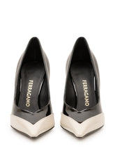 FERRAGAMO - Yasmin 95 Pointed Pumps - Black - LIDIASHOPPING® - Official Website