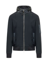 P.M.D.S. - Felpa Juan con Cappuccio e Zip - Blu - LIDIASHOPPING® - Official Website